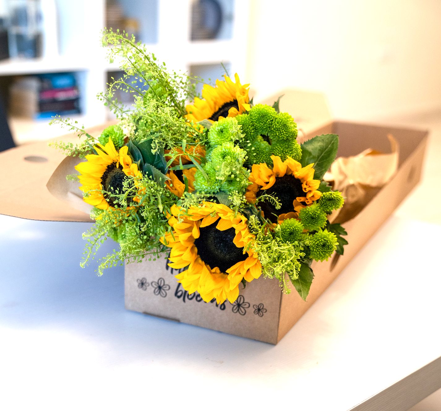 One- Off Flowerful Box