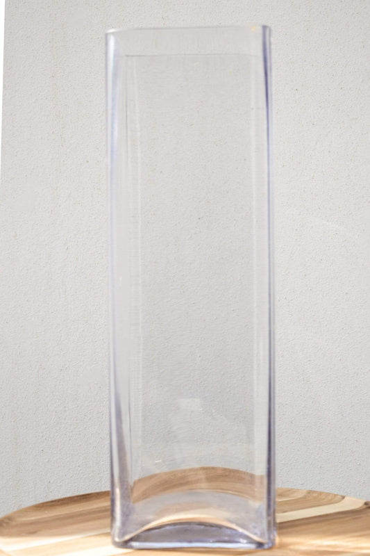 Tall Rectangular Vase Glass Vases