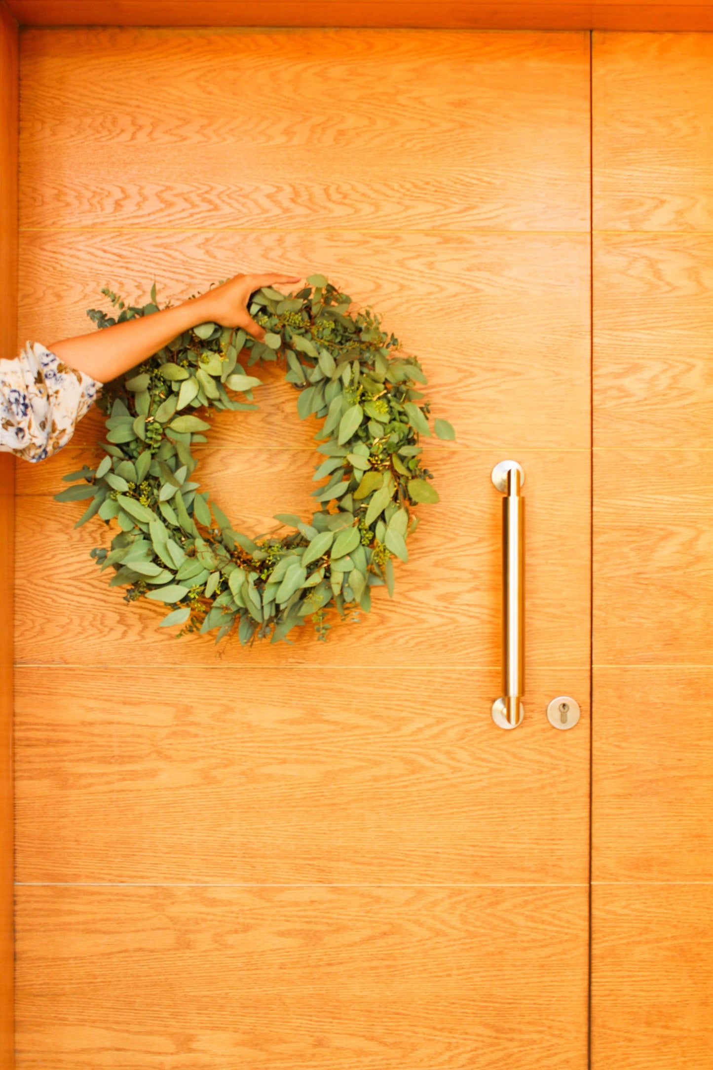 The Eucalyptus Festive Wreath Flowers