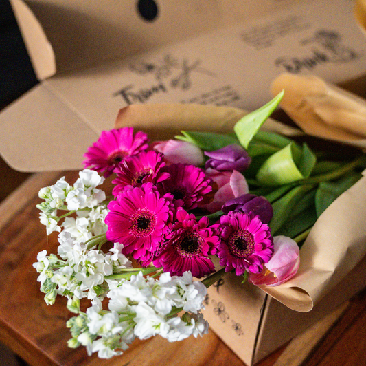 One- Off Flowerful Box