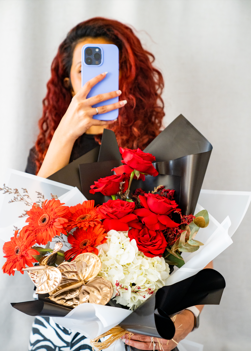 Ruby Radiance Bouquet