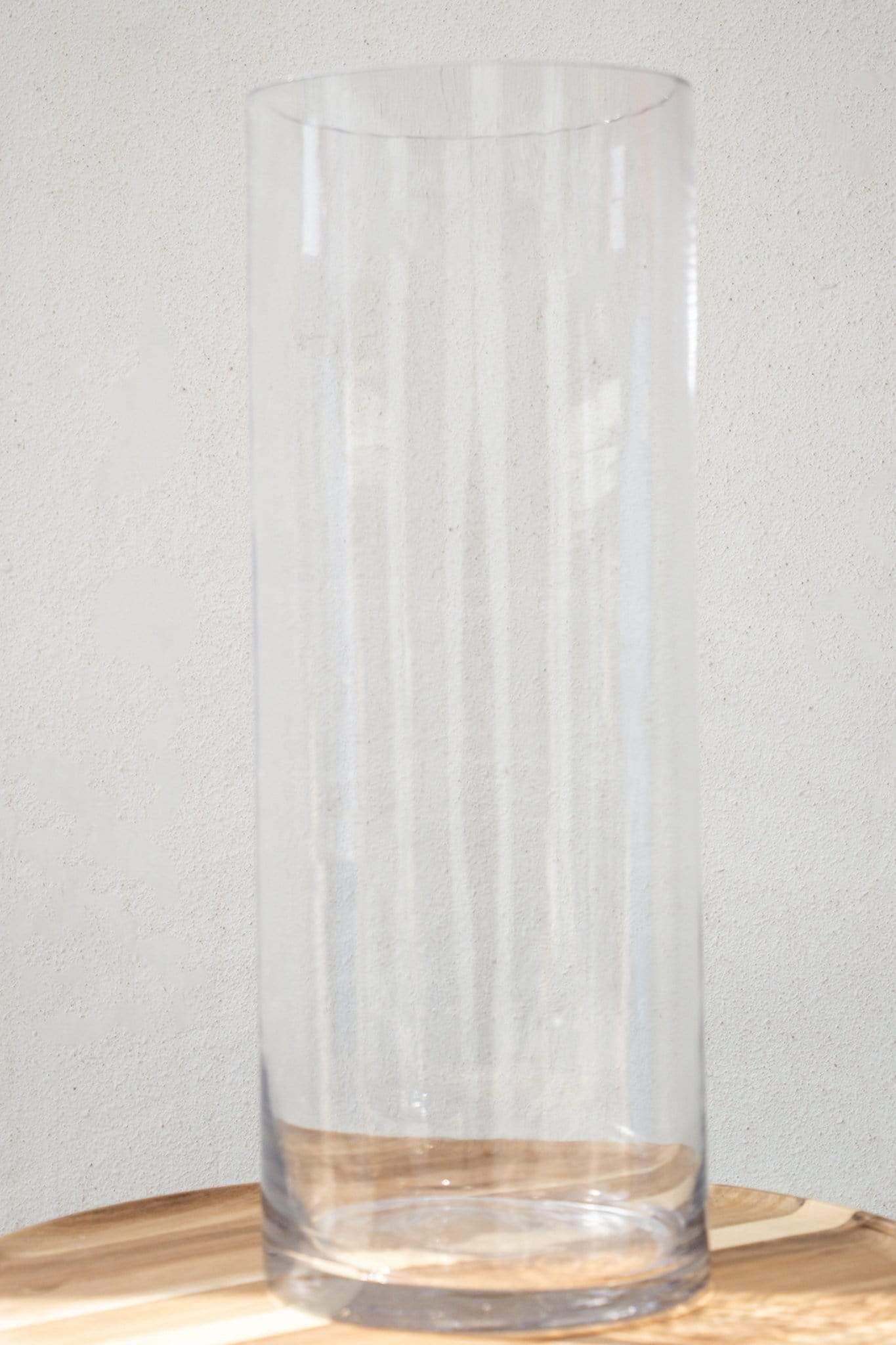 Tall Cylindrical Vase Glass Vases