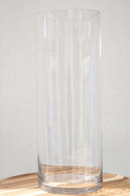 Tall Cylindrical Vase Glass Vases