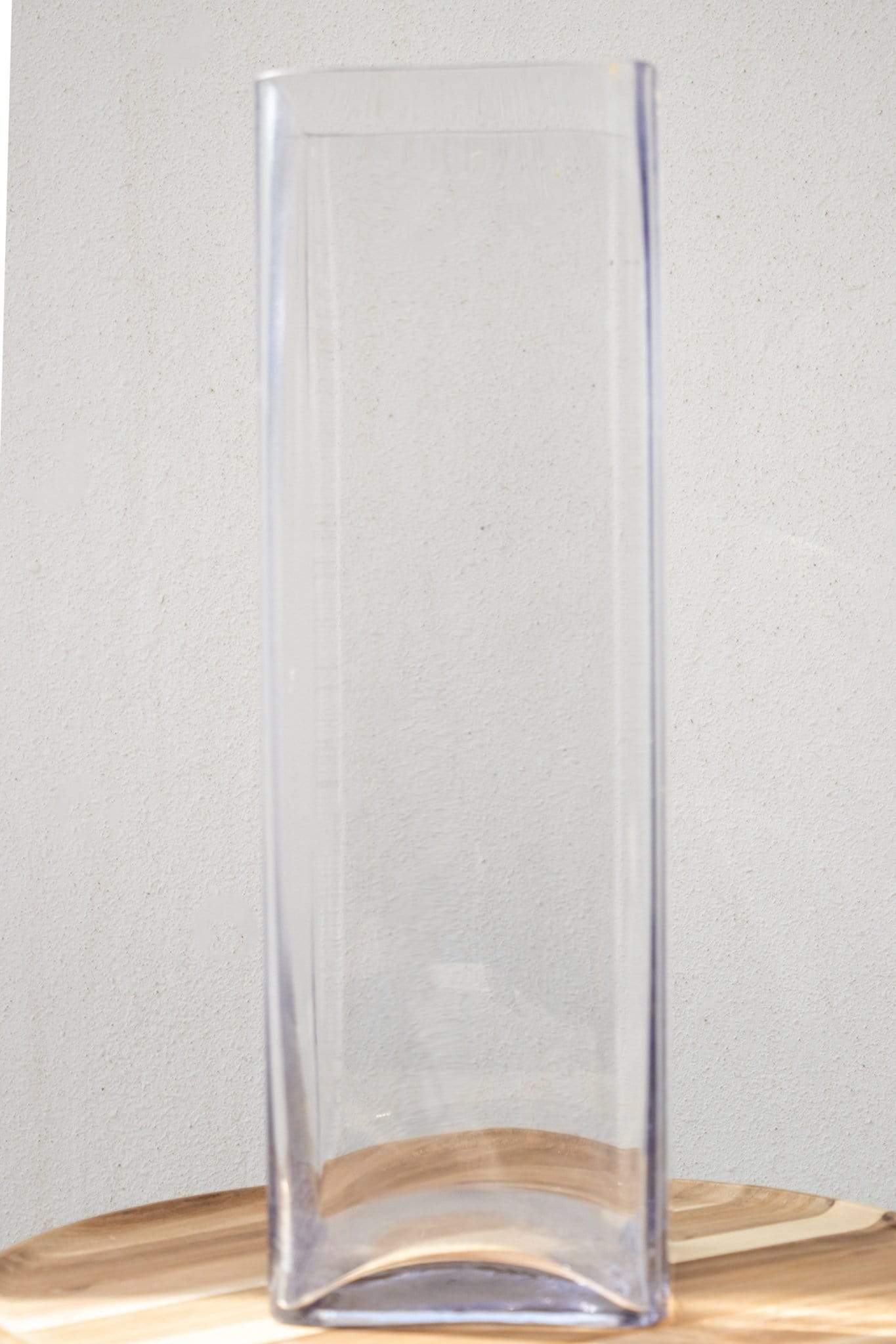 Tall Rectangular Vase Glass Vases
