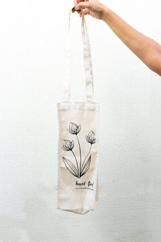Tote Bag Glass Vases