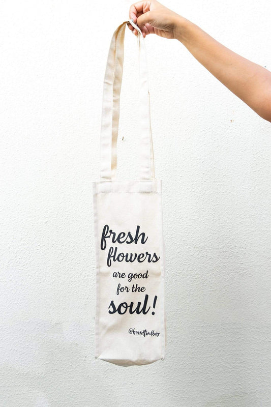 Tote Bag Glass Vases